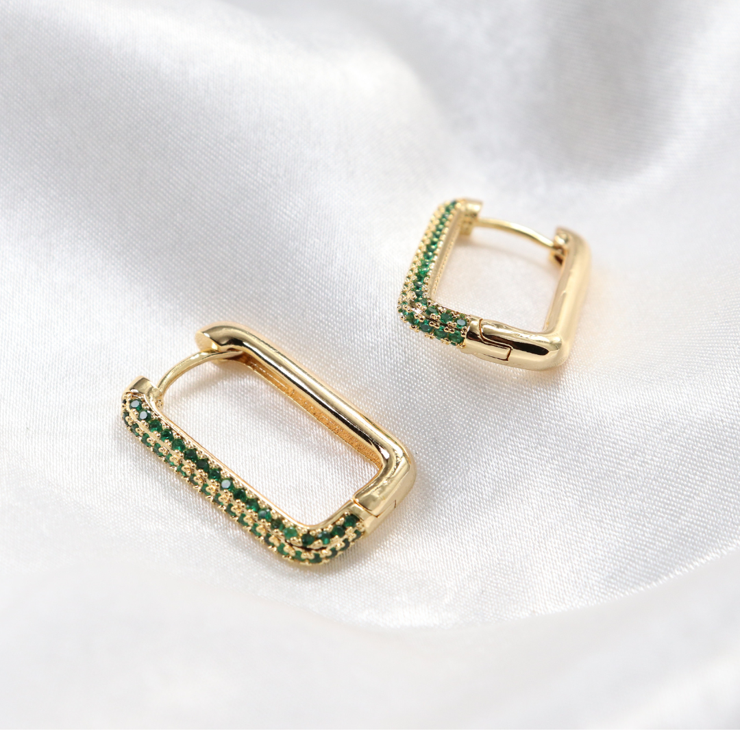 Aretes Emerald