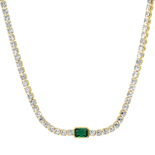 Collar Sparkling Emerald